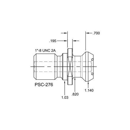 Tj Davies Co Coolant Through Retention Knob PSC-276
